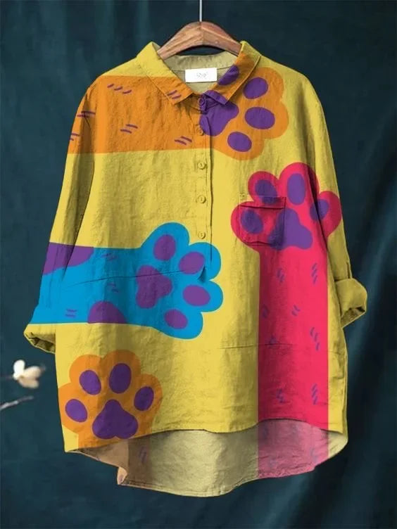 Pençe Kedi Sanat Tişörtü