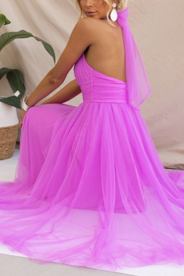 Phoebe™ – Halter Midi Elbise