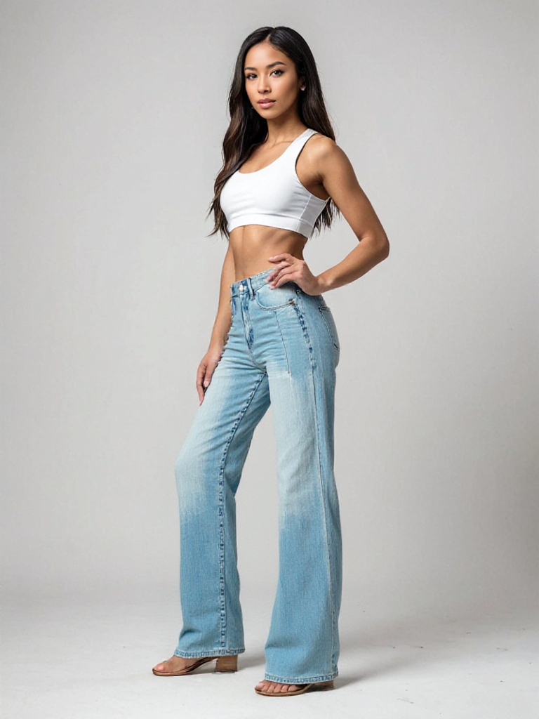 Clarissa | Klasik Geniş Paça Pantolon