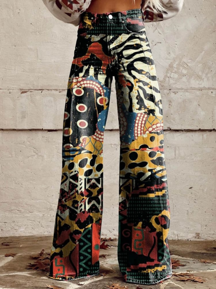 Sandra | Ekletik Sanat Geniş Paça Pantolon