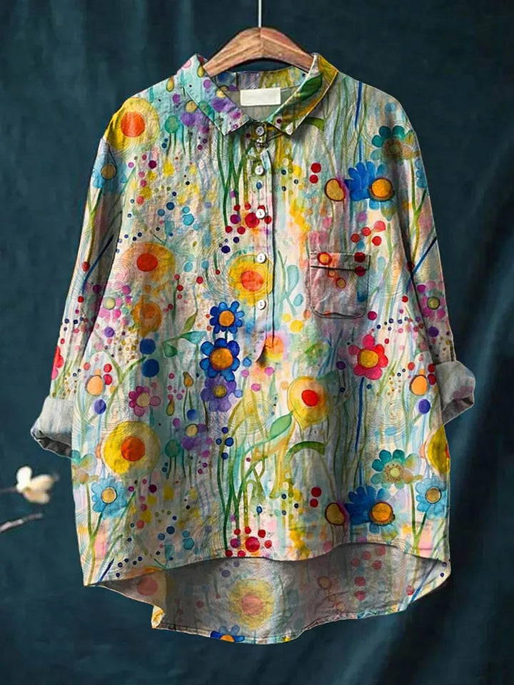 Barış Hippie Sanat T-Shirt