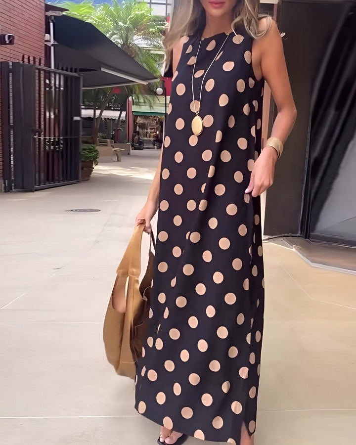 Roxane | Düğmeli Maxi Elbise