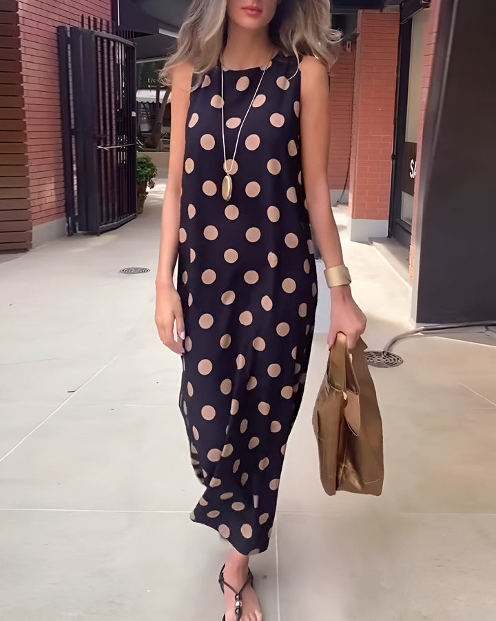 Roxane | Düğmeli Maxi Elbise