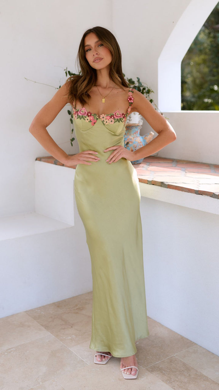 Sophie™ – Çiçekli Maxi Elbise