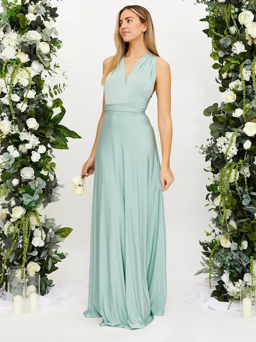 Nicole™ – Çok Yönlü Sarma Maxi Elbise