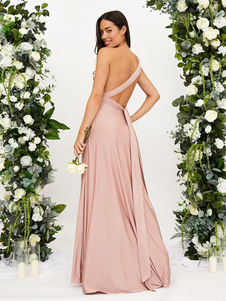 Nicole™ – Çok Yönlü Sarma Maxi Elbise