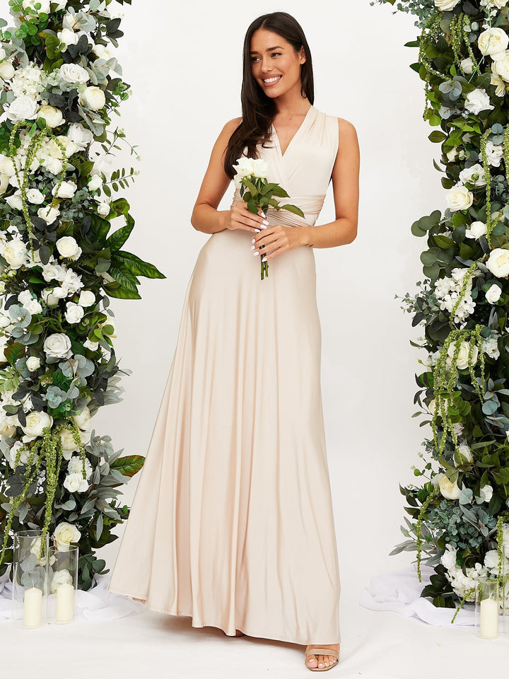 Nicole™ – Çok Yönlü Sarma Maxi Elbise