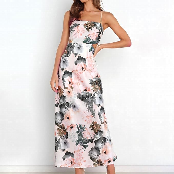 Jane™ – Çiçekli Maxi Elbise