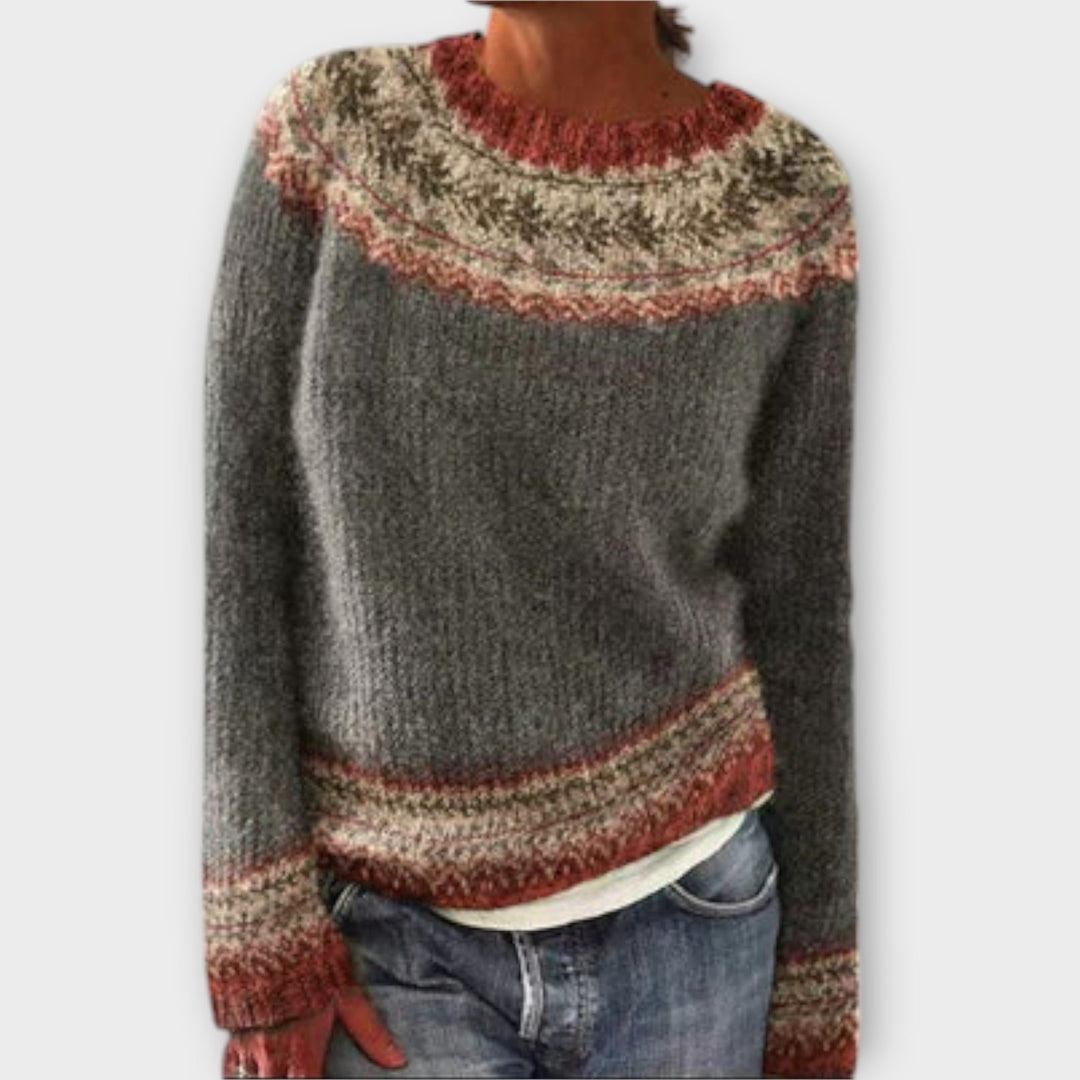 Suzu - Kadınlar için Vintage Triko Kazak