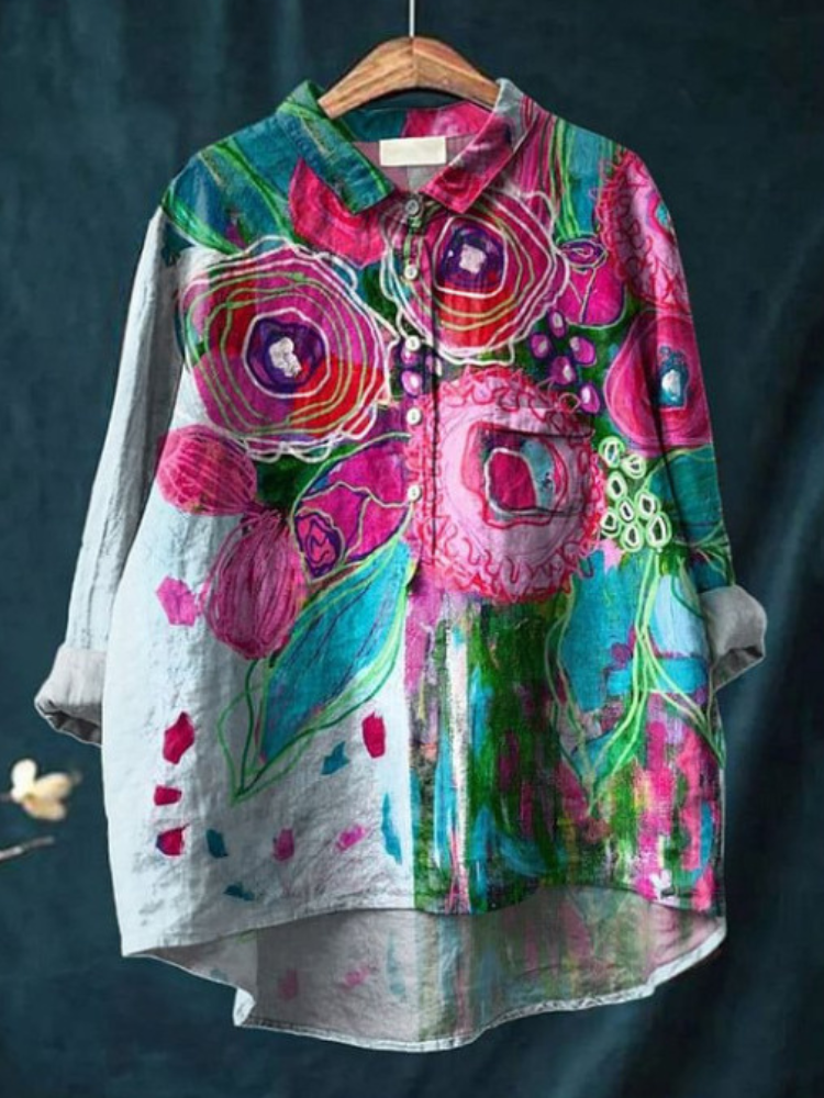 Barış Hippie Sanat T-Shirt