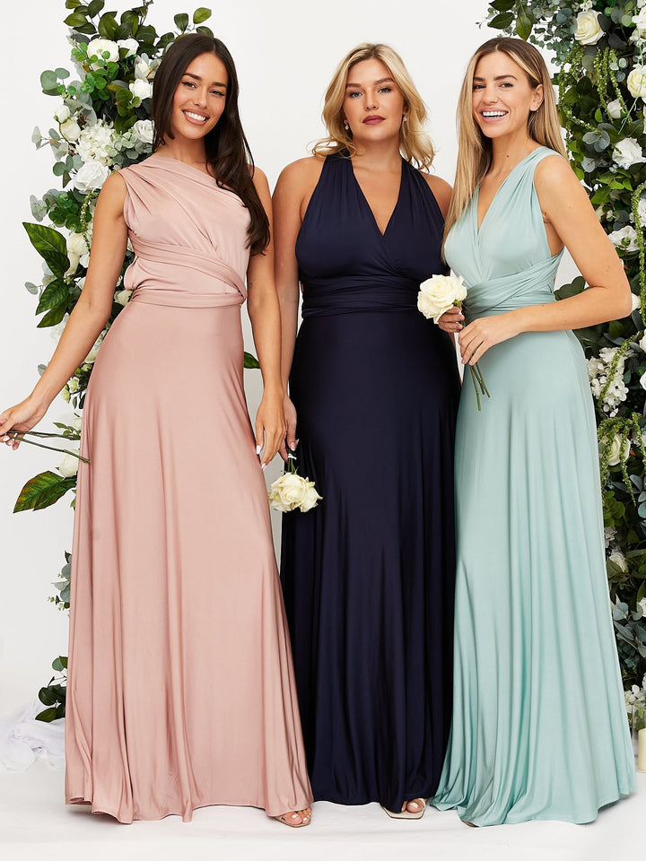 Nicole™ – Çok Yönlü Sarma Maxi Elbise