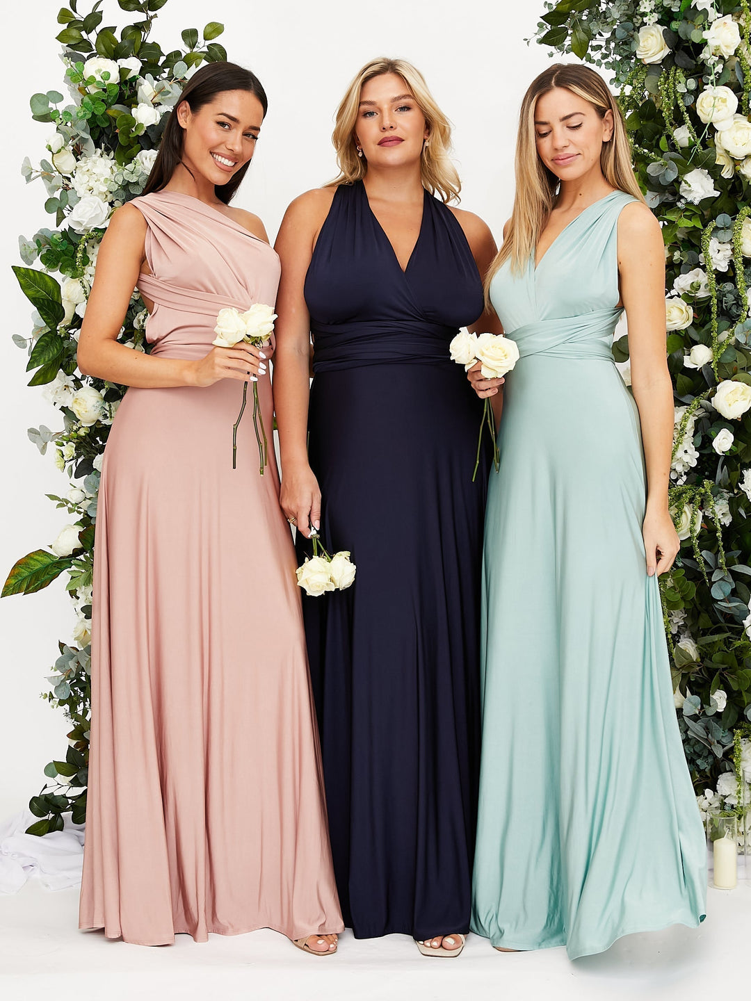 Nicole™ – Çok Yönlü Sarma Maxi Elbise