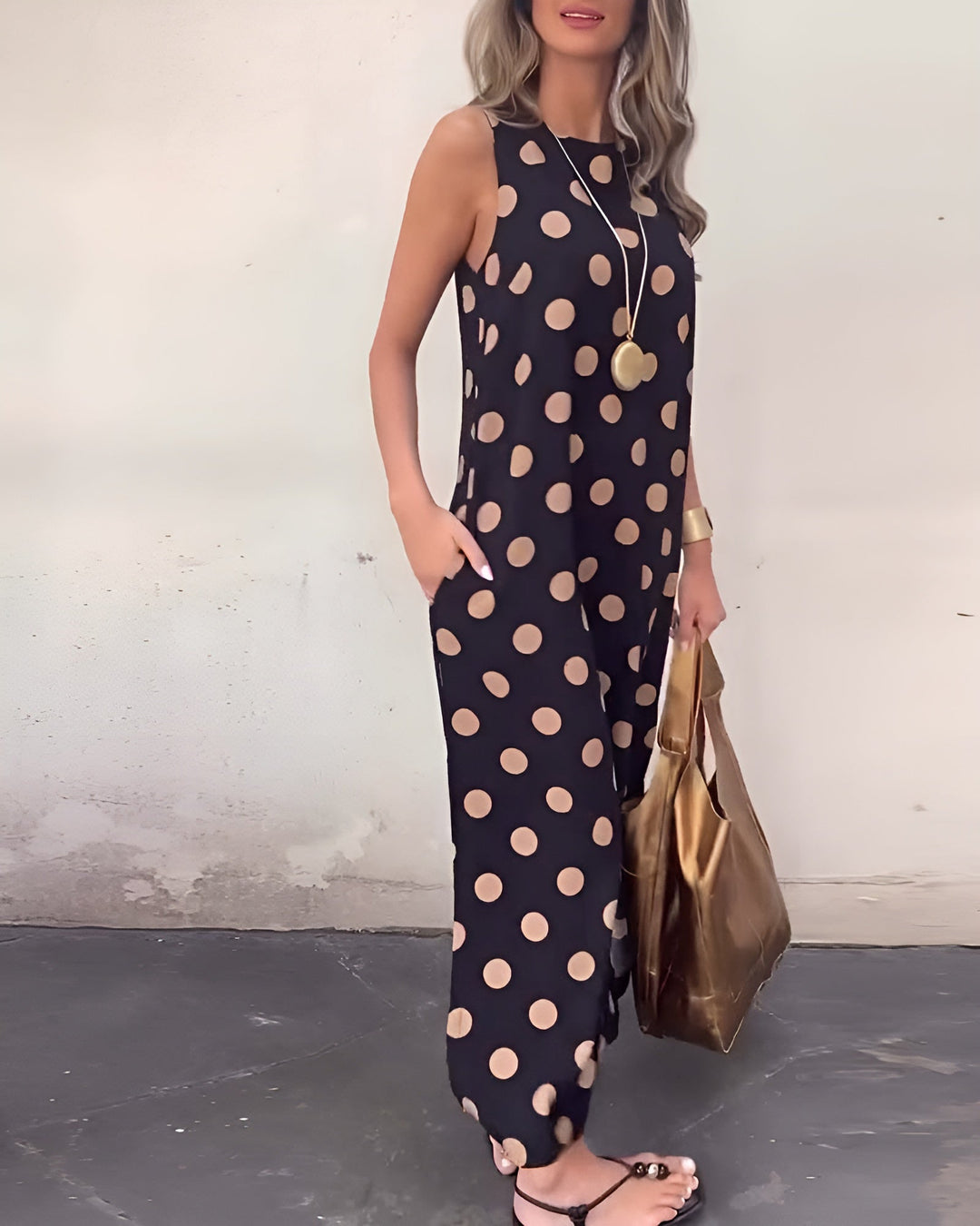 Roxane | Düğmeli Maxi Elbise