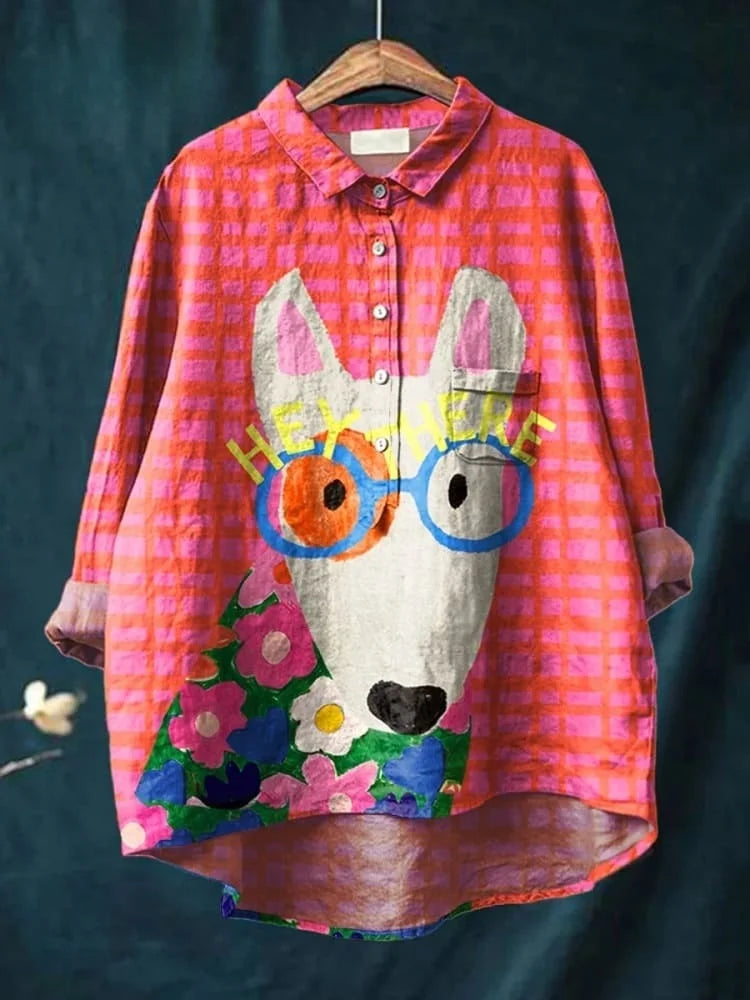 Mei | Köpek Sanatı T-Shirt
