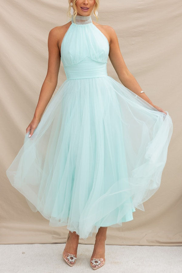 Phoebe™ – Halter Midi Elbise