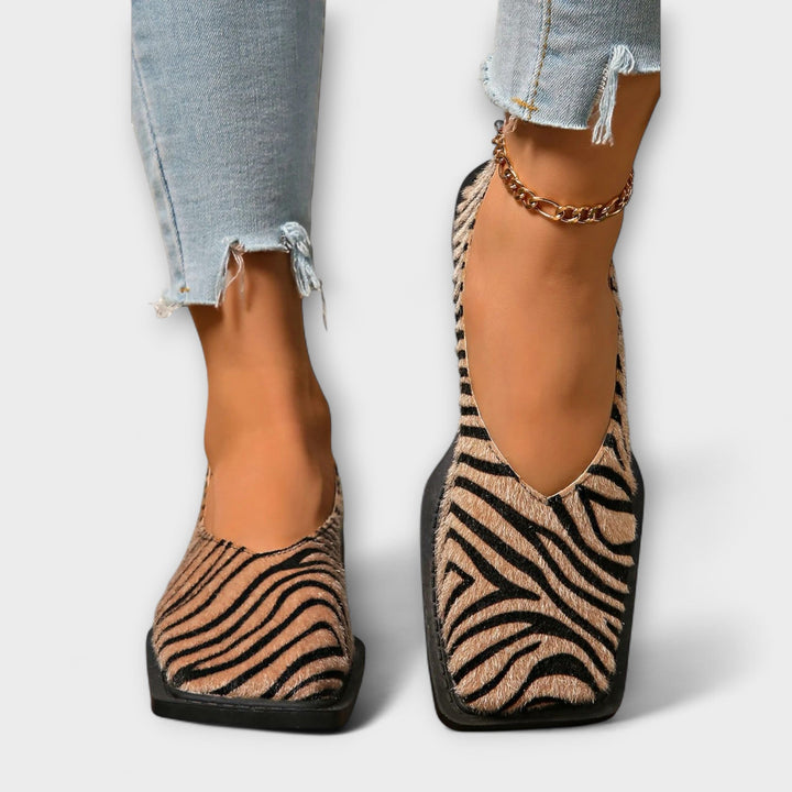 Ulani – Zebra Desenli Günlük Ayakkabılar