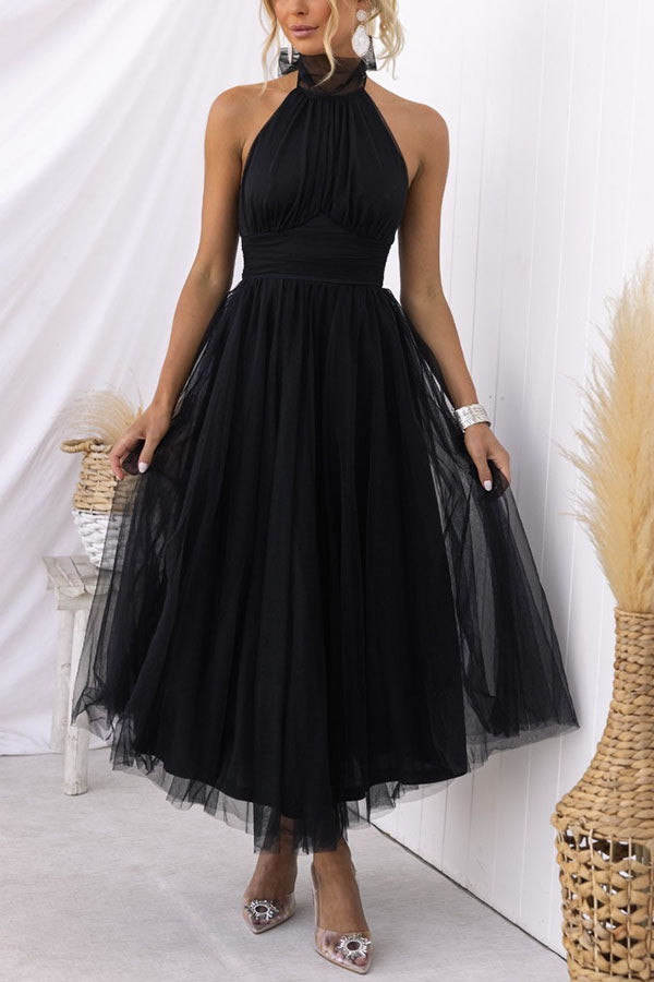 Phoebe™ – Halter Midi Elbise