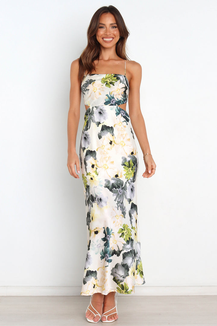 Jane™ – Çiçekli Maxi Elbise