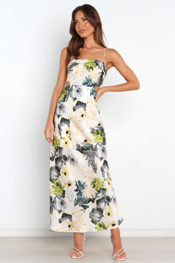 Jane™ – Çiçekli Maxi Elbise