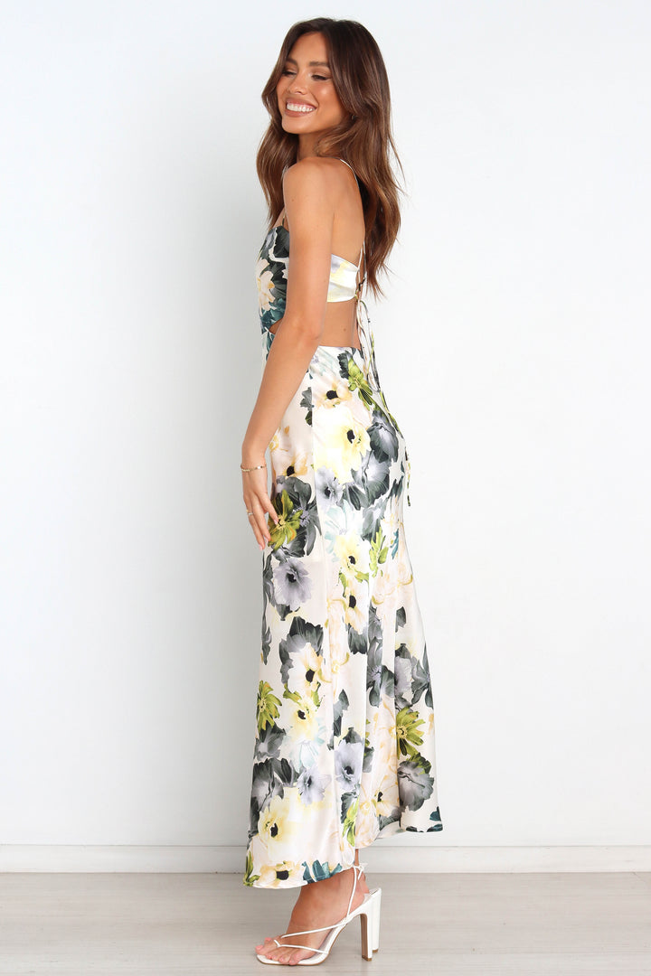 Jane™ – Çiçekli Maxi Elbise