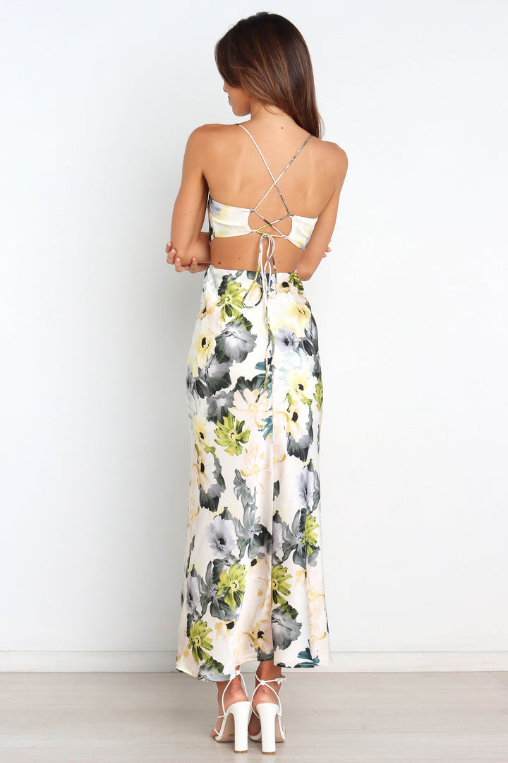 Jane™ – Çiçekli Maxi Elbise