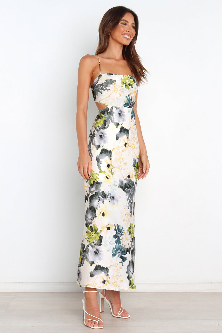 Jane™ – Çiçekli Maxi Elbise